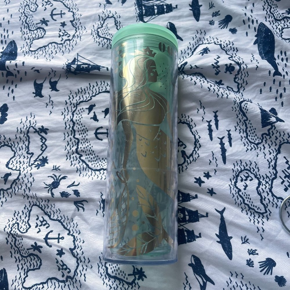 Starbucks Green Mermaid Cup 16oz
